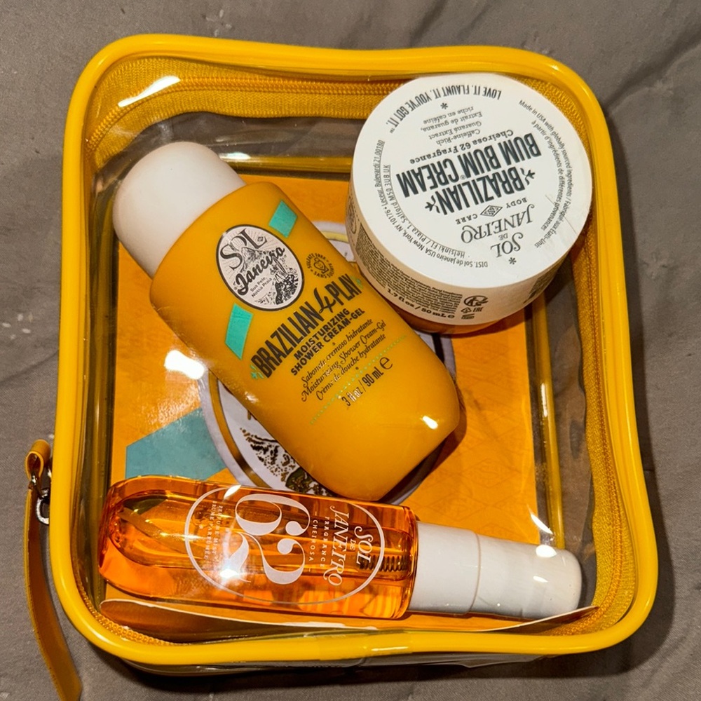 Sol de Janeiro Brazilian Bum Bum Cream and Shower Gel Set - Yellow